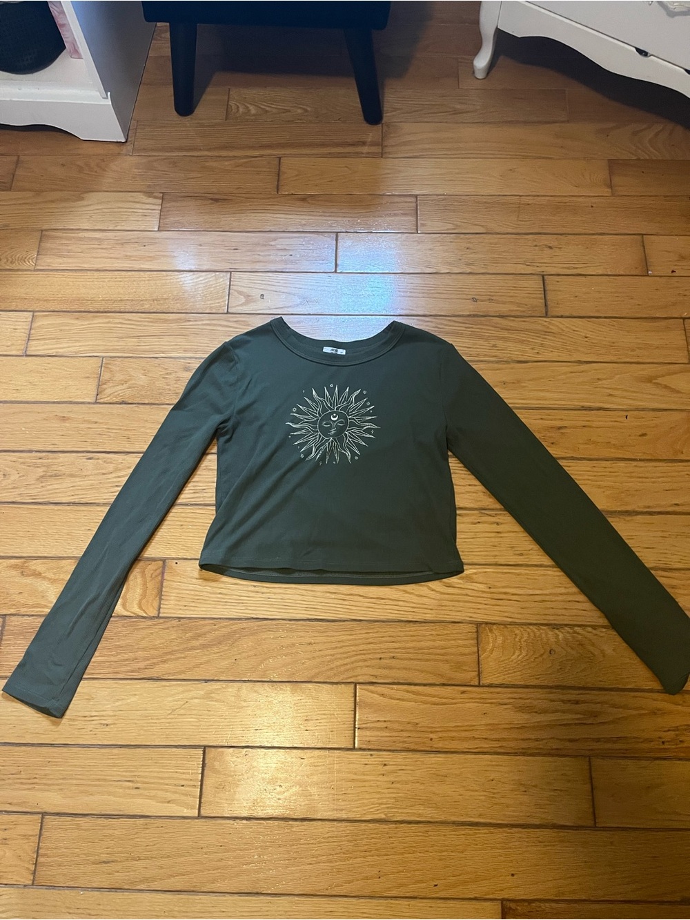 Long Sleeve Crop Top